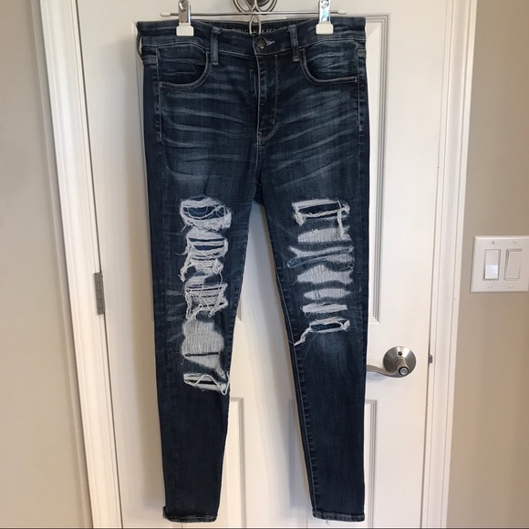 AEO Super Super Stretch Hi-Rise Jegging - Picture 2 of 7